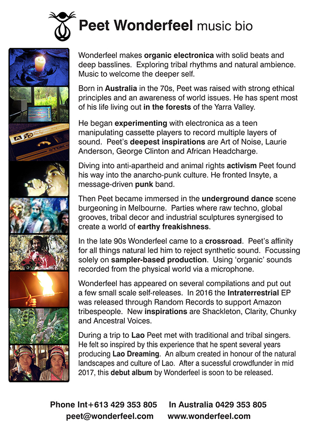 Wonderfeel's Values: Wonder Reverence Expression Wholeness 