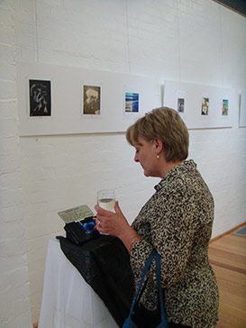 Card Reading iPhone app Art Installation